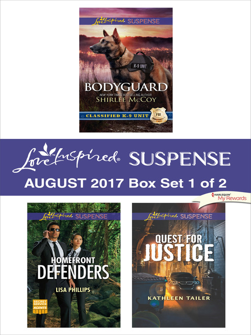 Cover image for Harlequin Love Inspired Suspense August 2017--Box Set 1 of 2
